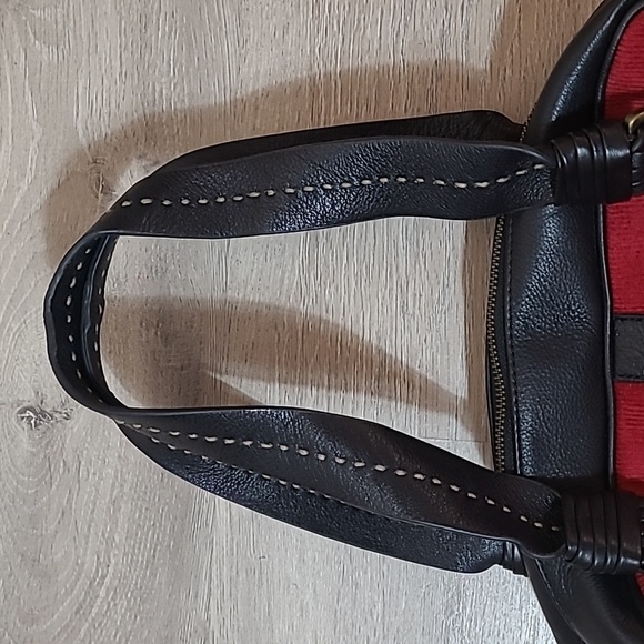 LouLou de la Falaise large red courderoy purse. Pristine like new condition. - Picture 4 of 10